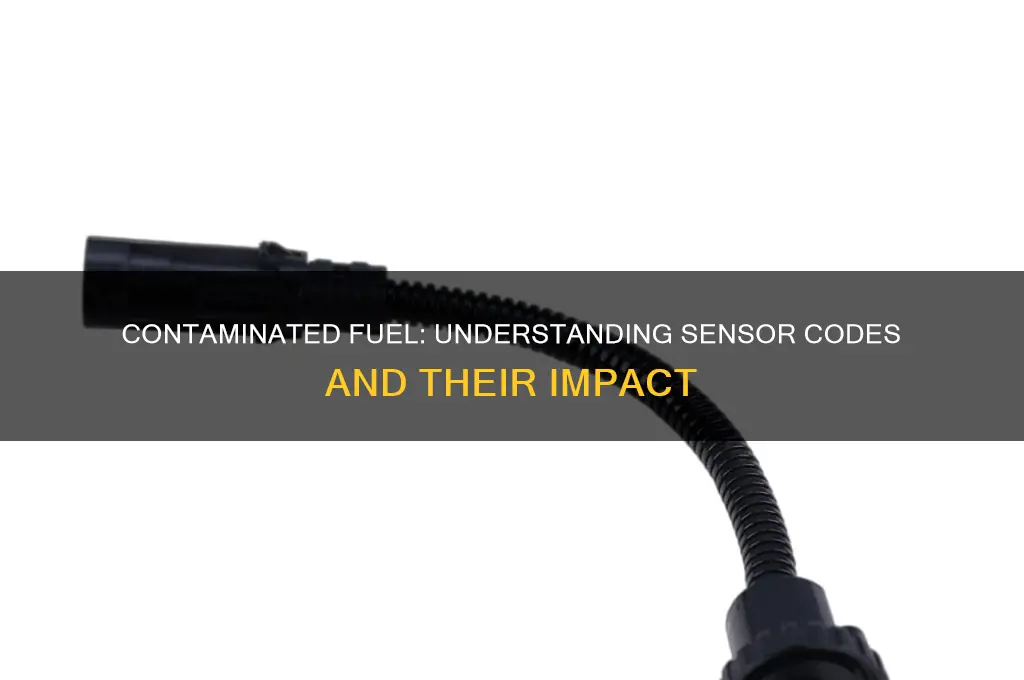 what senor codes can cotmainted fuel