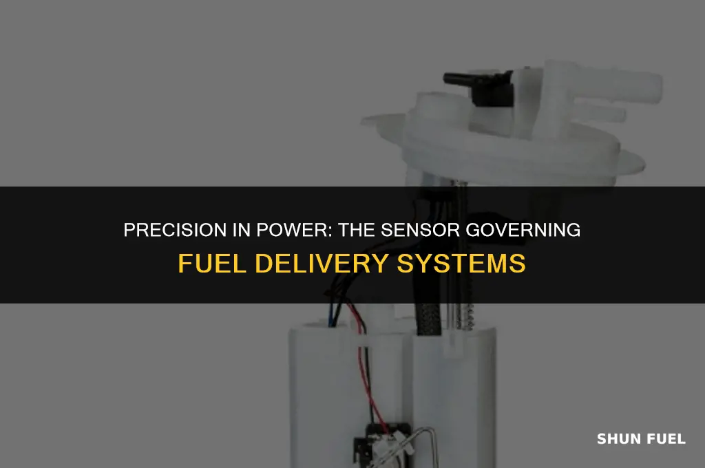 what sensor controls fuel delivery