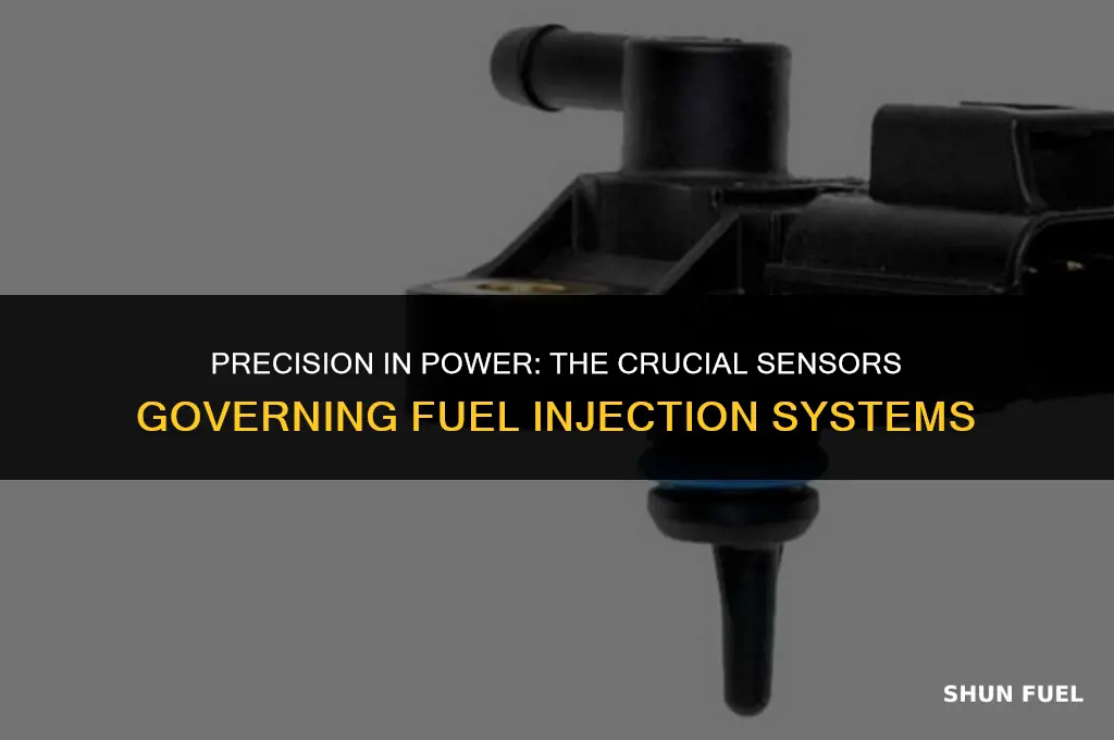 what sensors control fuel injection