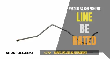 Fuel Line Rating for a 1996 F150: What You Need to Know