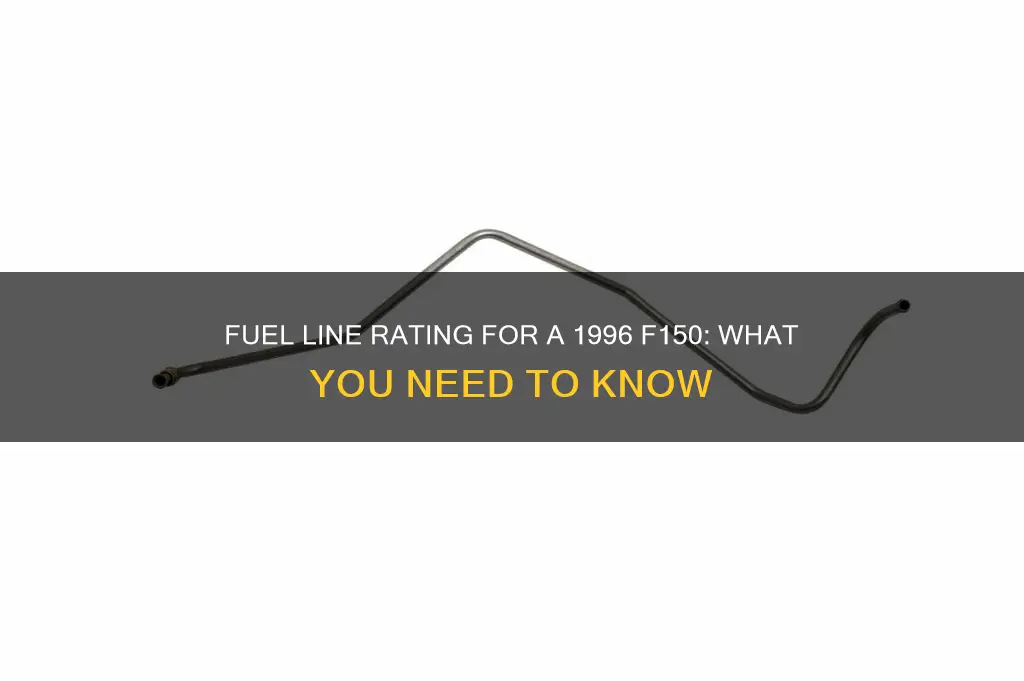 what should 1996 f150 fuel line be rated