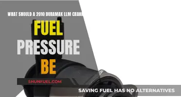 Ideal Fuel Pressure for a 2010 Duramax LLM Engine