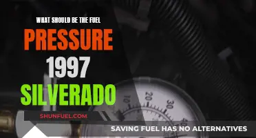 Fuel Pressure Essentials for the 1997 Silverado