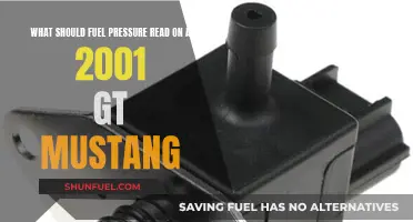 Fuel Pressure Reading for 2001 GT Mustang: What You Need to Know