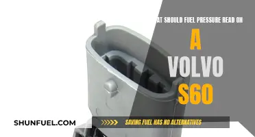 Fuel Pressure Readings: Volvo S60 Maintenance Guide