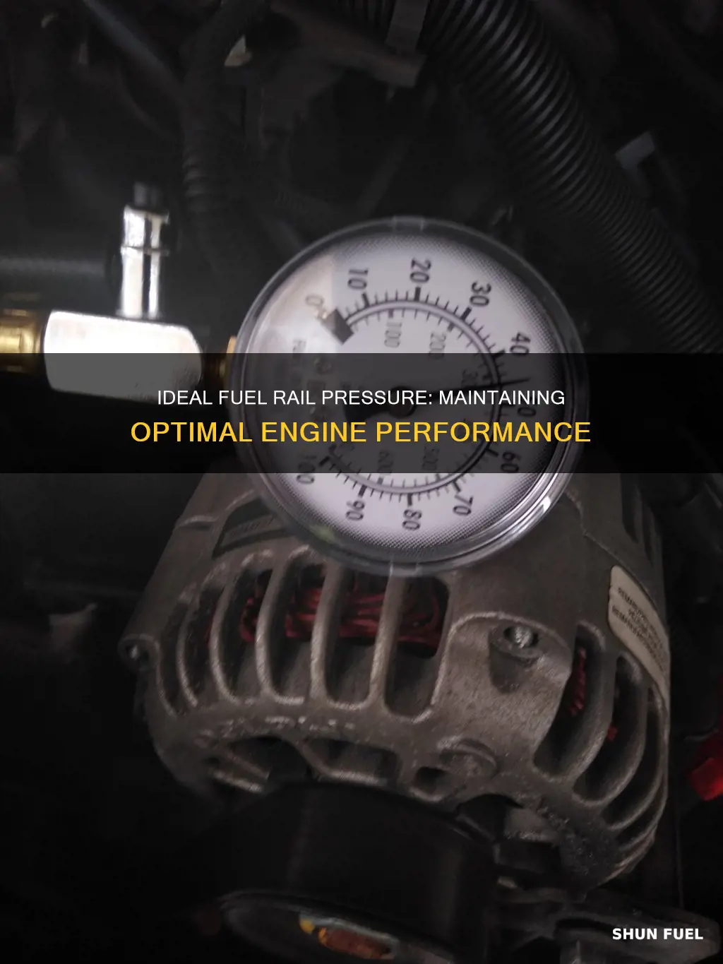 what should fuel rail pressure be at idle