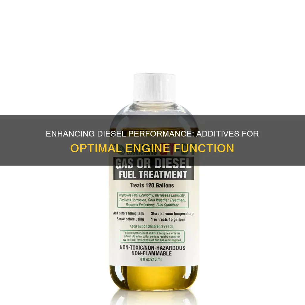 what should i add to my diesel fuel