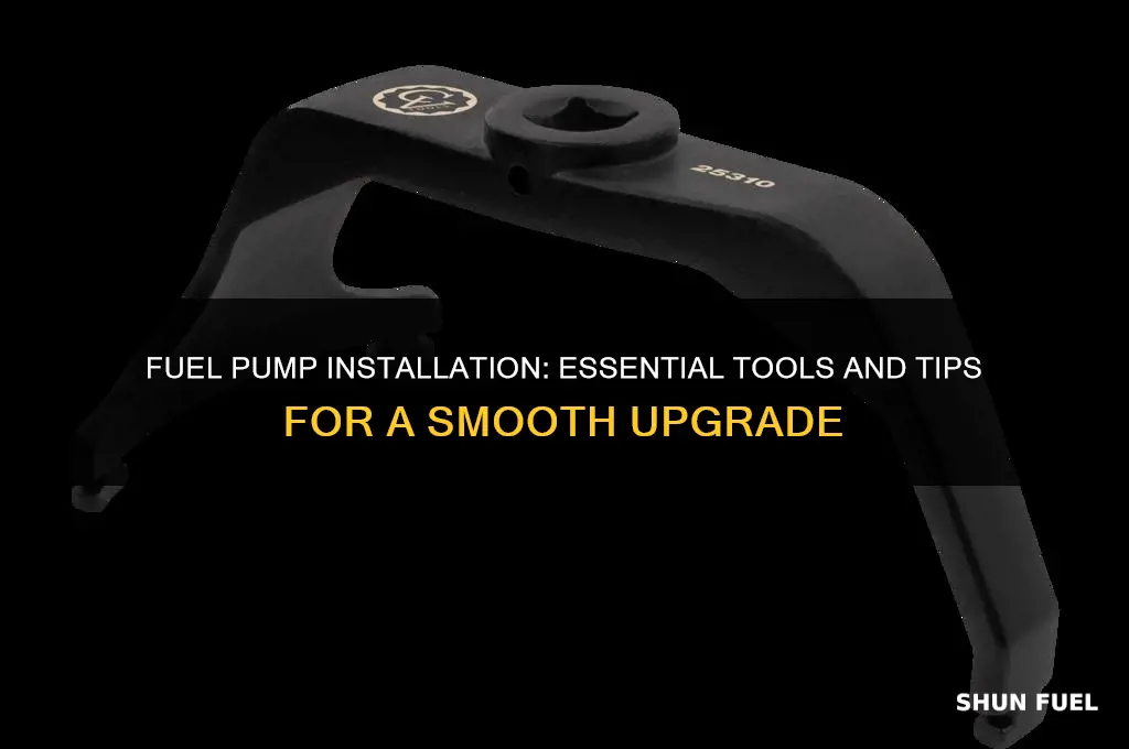 what should i buy fuel pump installation