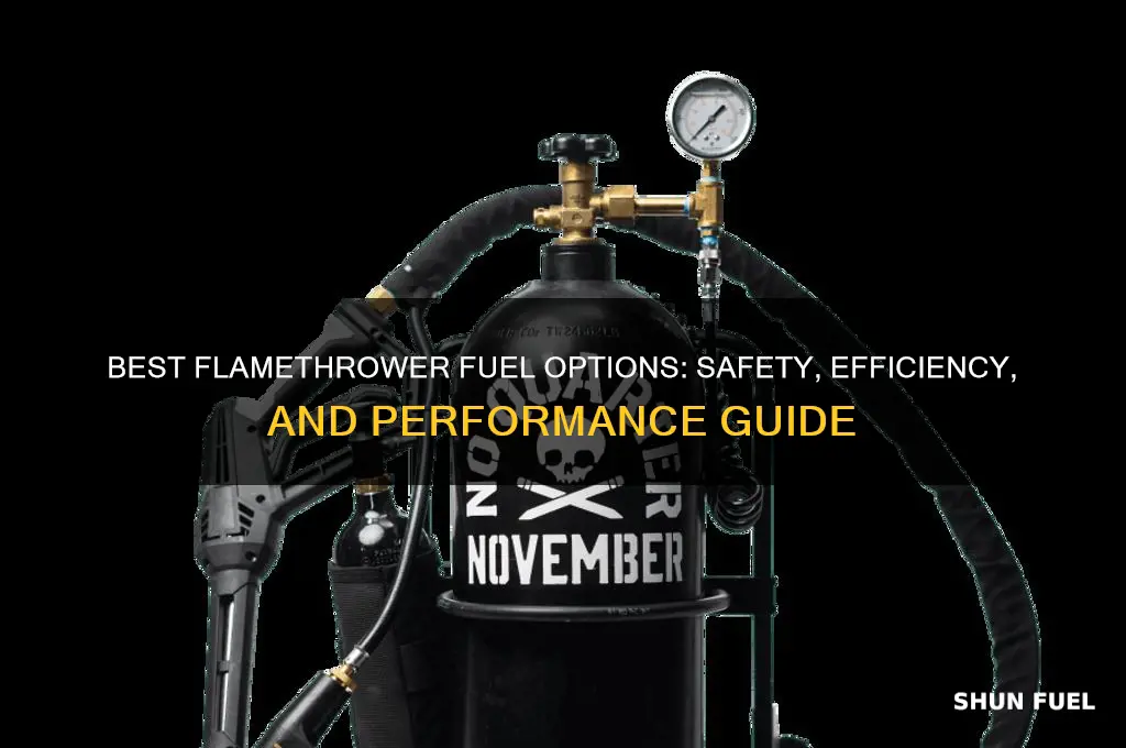 what should i use for flamethrower fuel