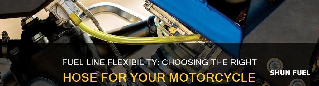 what should i use for flexible fuel line motorcycle