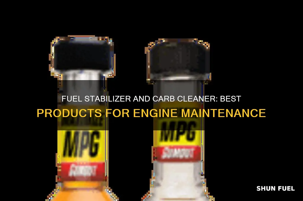 what should i use to stabilize fuel and clean carb