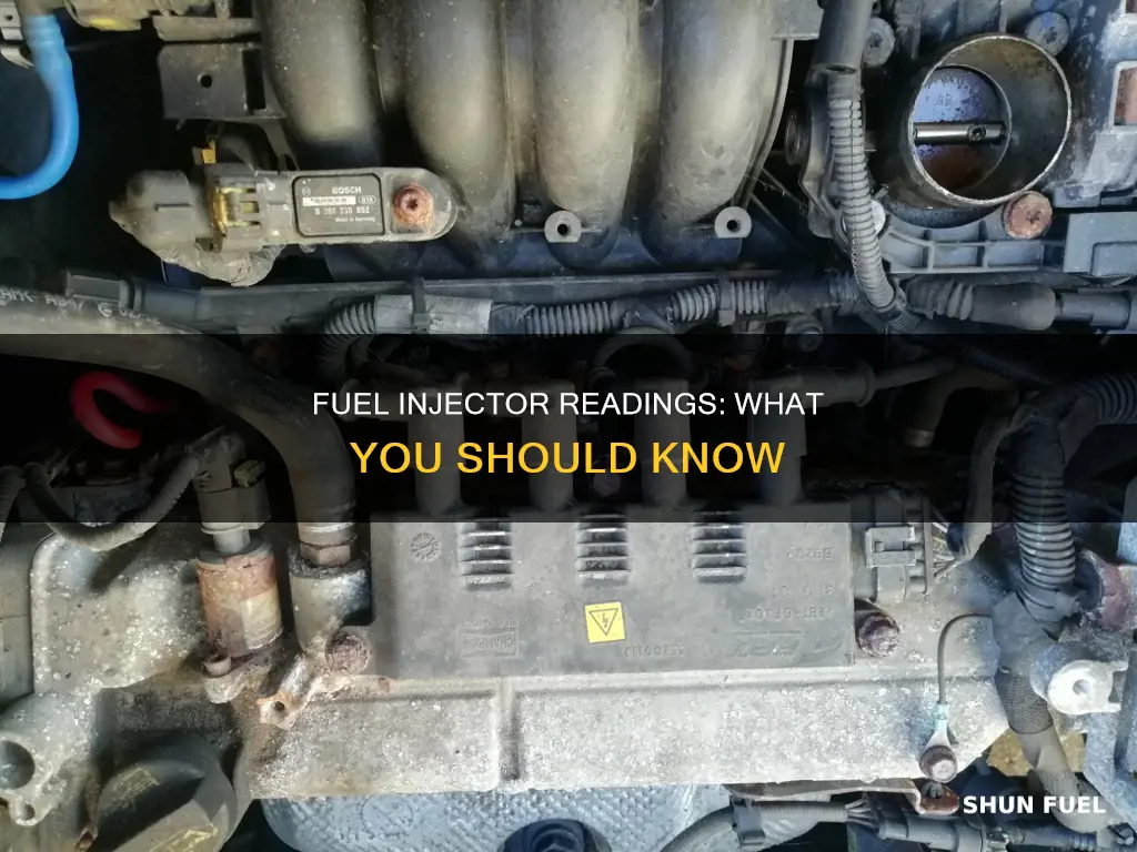 what should my fuel injectors be reading on a