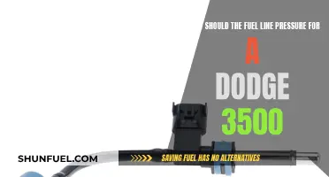 Fuel Line Pressure Optimization for Dodge 3500 Performance