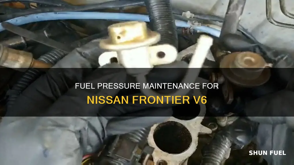 what should the fuel pressure for 2000 nissian frontier v6