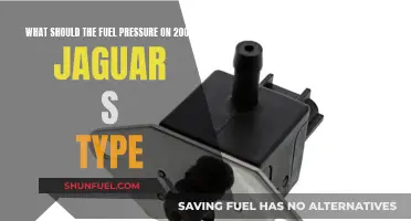 Fuel Pressure Maintenance for 2007 Jaguar S-Type