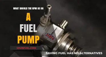 Optimal Fuel Pump RPM: Understanding the Ideal Range for Efficiency