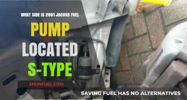 Where to Find the Fuel Pump in a 2001 Jaguar S-Type