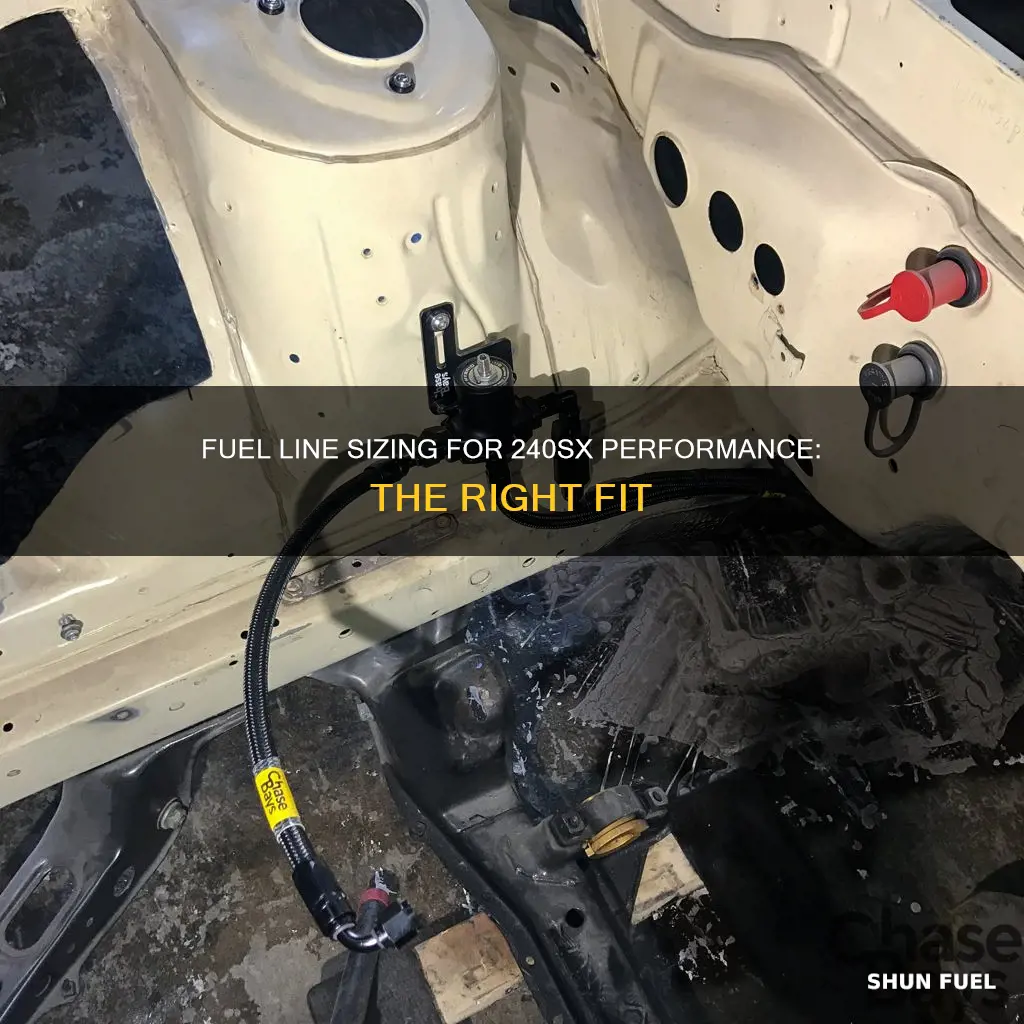 what size an fuel line 240sx