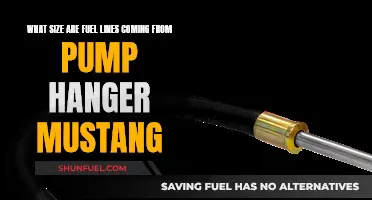 Fuel Line Sizing: Mustang Pump Hanger Specifications
