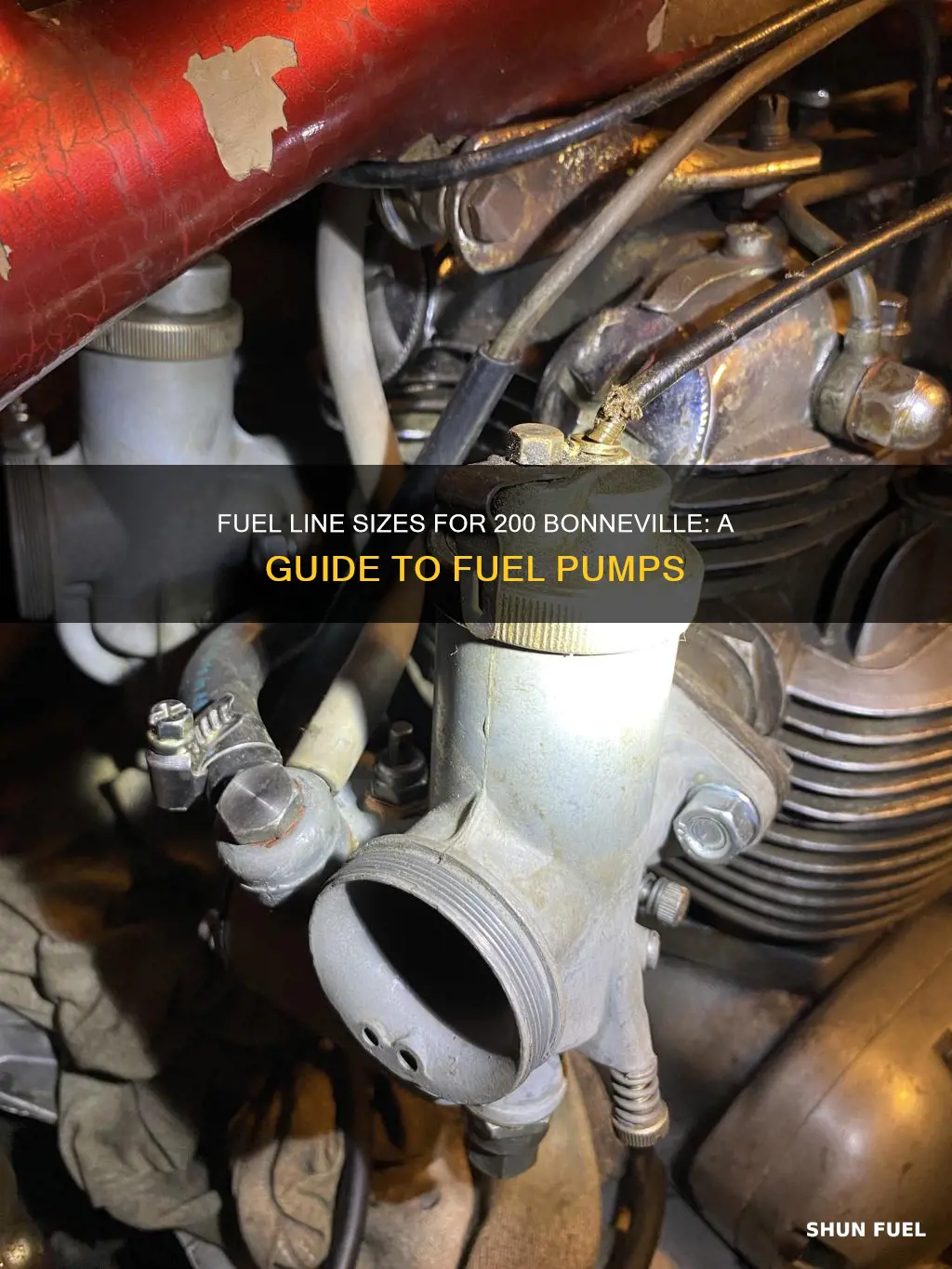 what size are fuel lines on 200 bonnavilleb fuel pump