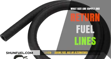 Understanding Fuel Line Sizes: Supply and Return Fuel Lines Explained