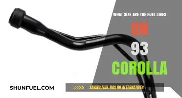 Corolla Fuel Line Dimensions: A Comprehensive Guide