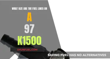Fuel Line Sizing for a 97 K1500: Understanding the Specifications
