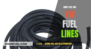 VW Fuel Lines: Understanding the Correct Size Range