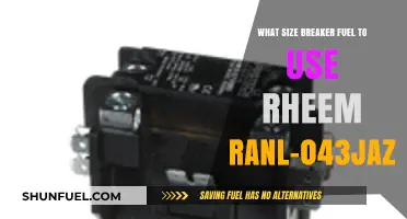 Choosing the Right Breaker Fuel Size for Rheem RANL-043JAZ Units