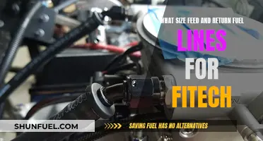 Fuel Line Size: Fitting Fitech with Feed and Return Lines