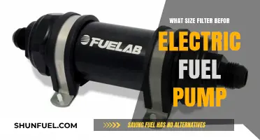 Fuel Pump Filters: What Size Fits Best?