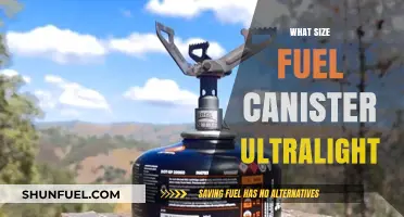 Choosing the Right Fuel Canister Size for Ultralight Aircraft