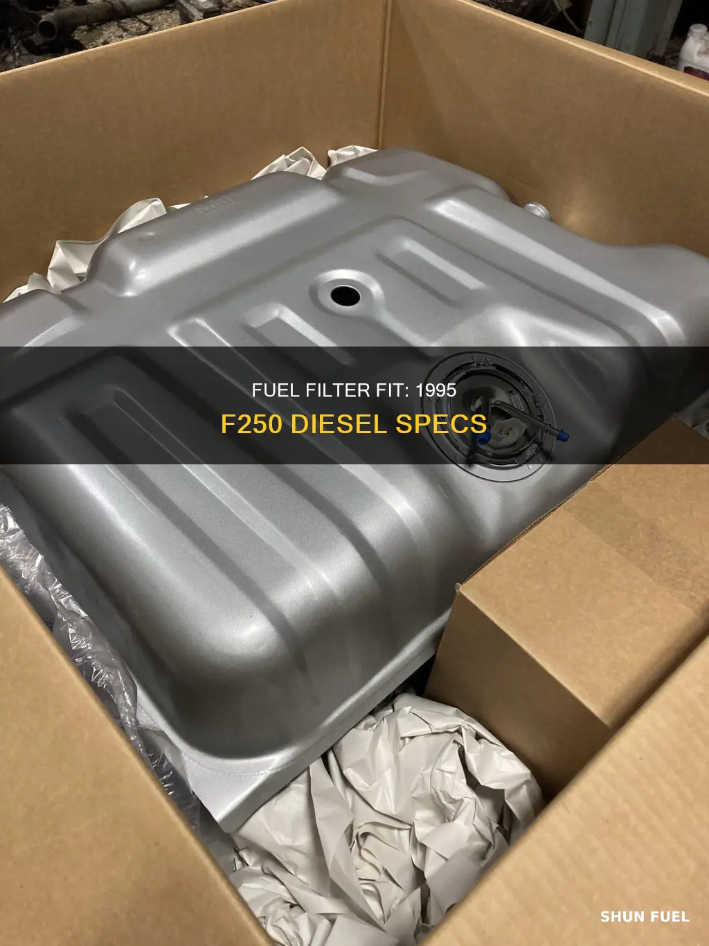 what size fuel filter for 1995 f250 diesel