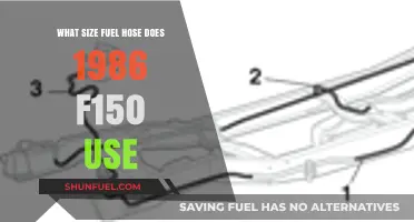 1986 Ford F150 Fuel Hose Size Guide: Find the Right Fit