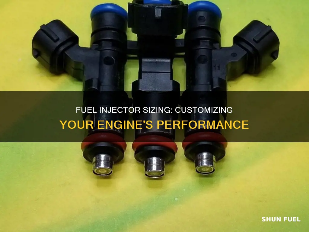 what size fuel injector do i need for