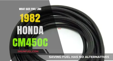 Honda CM450C Fuel Line Sizing: A Comprehensive Guide