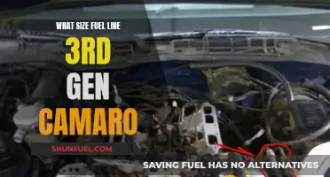 Fuel Line Size Guide for Third-Gen Camaros