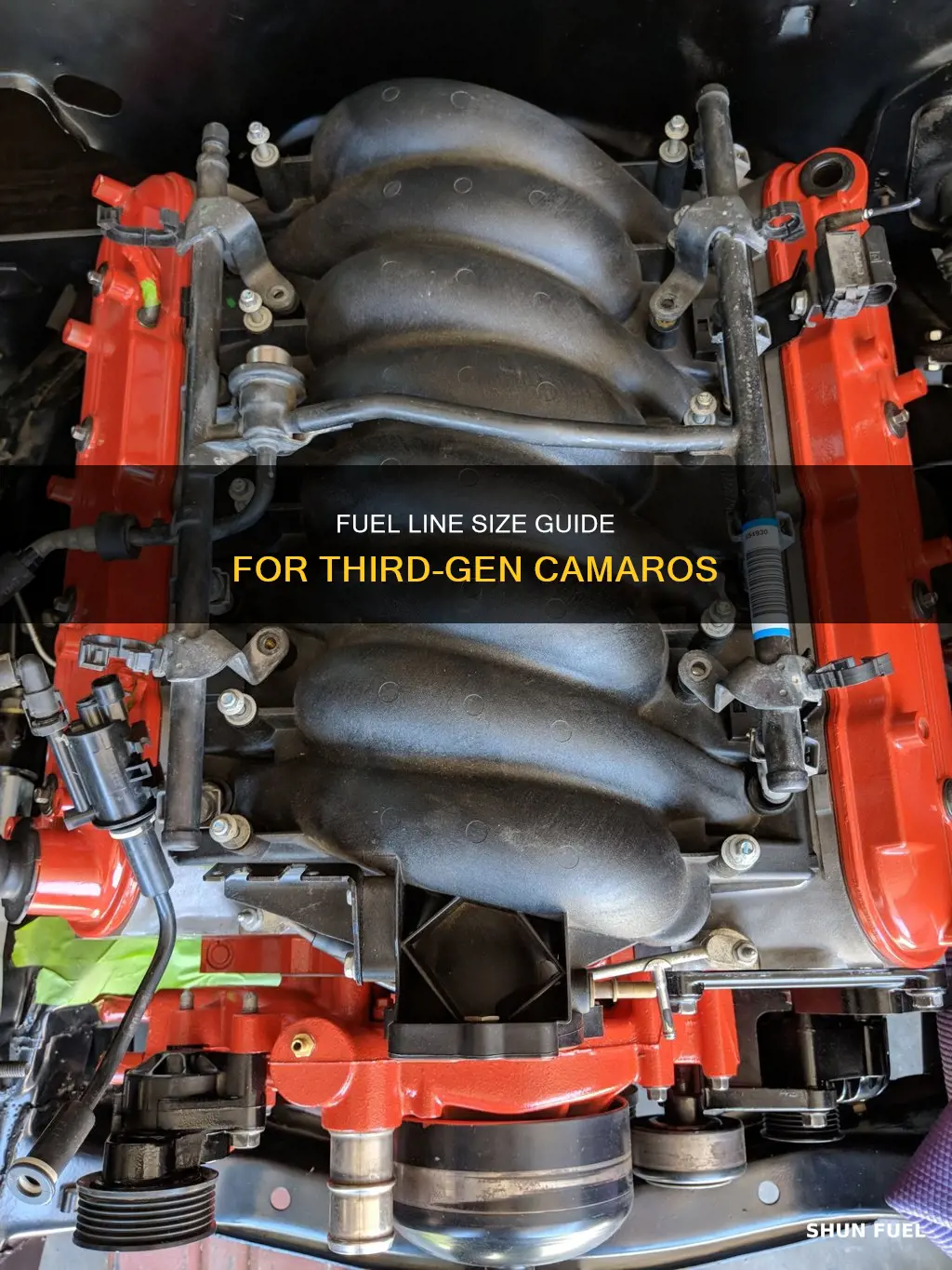 what size fuel line 3rd gen camaro