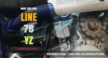 YZ 78 Fuel Line: Choosing the Right Size for Optimal Performance