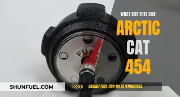 Fuel Line Size Guide for Arctic Cat 454 Models