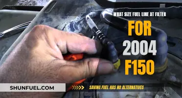 Fuel Filter Line Size for 2004 F150: The Right Fit