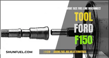 Ford F150 Fuel Line: Disconnect Tool Sizing Guide