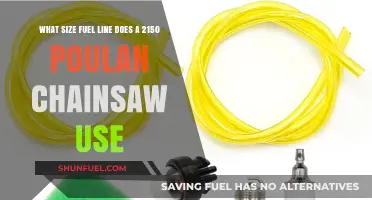 Poulan Chainsaw Fuel Line Sizes: A Comprehensive Guide