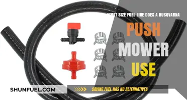 Unraveling the Mystery: Husqvarna Push Mower Fuel Line Sizes