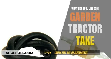 Fuel Line Size Guide for Garden Tractors