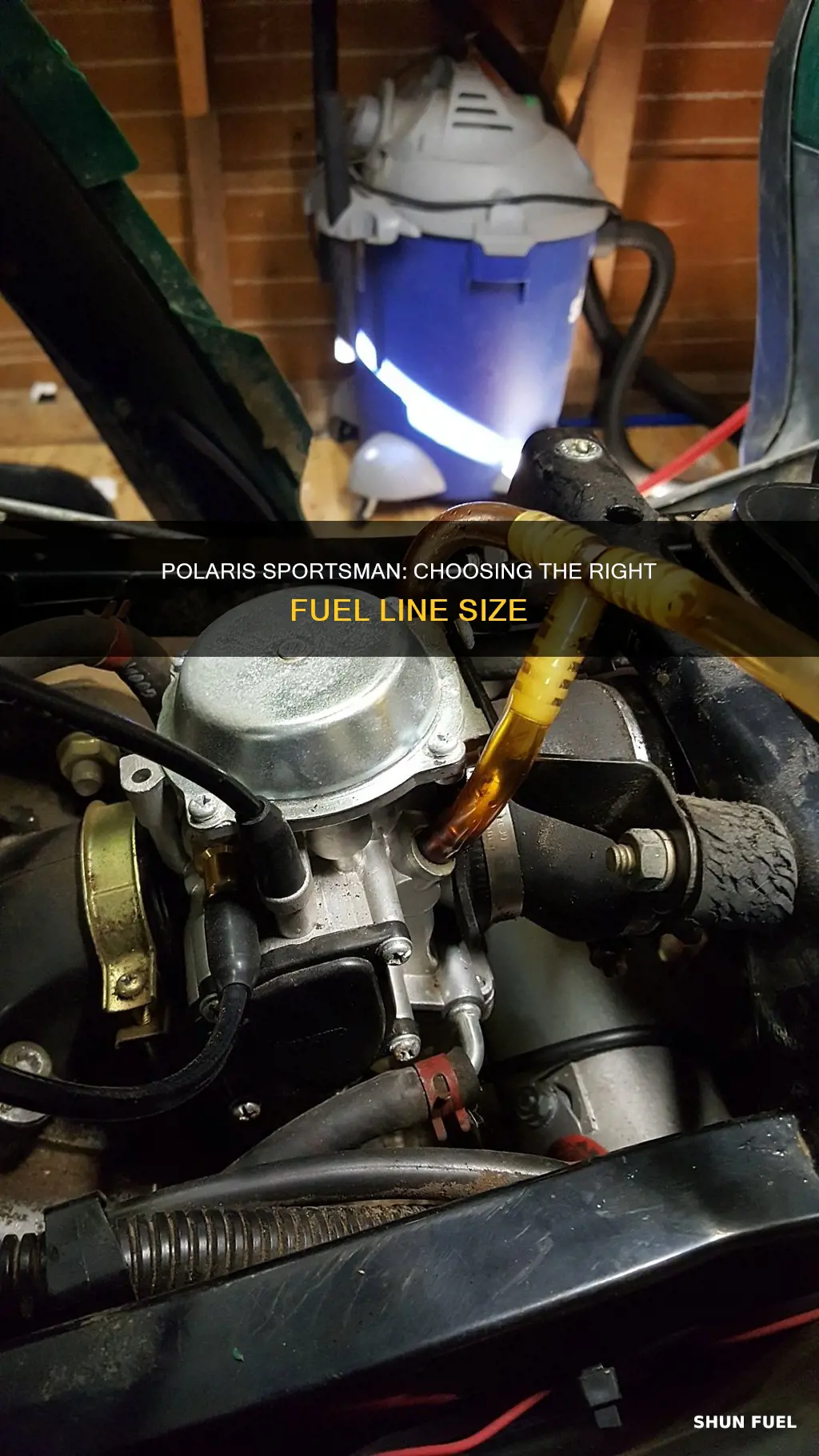 what size fuel line does polaris sportsman use