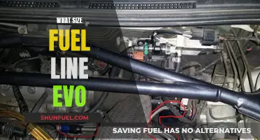 Fuel Line Size for Evo: Choosing the Right Fit