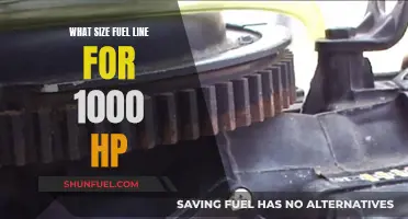 Fuel Line Size: Achieving 1000 HP with the Right Diameter