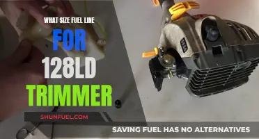 Trimmer Fuel Line Size: Choosing the Right Fit for 128LDs