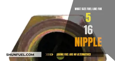 Fuel Line Sizing: Selecting the Right Hose for Your Nipple